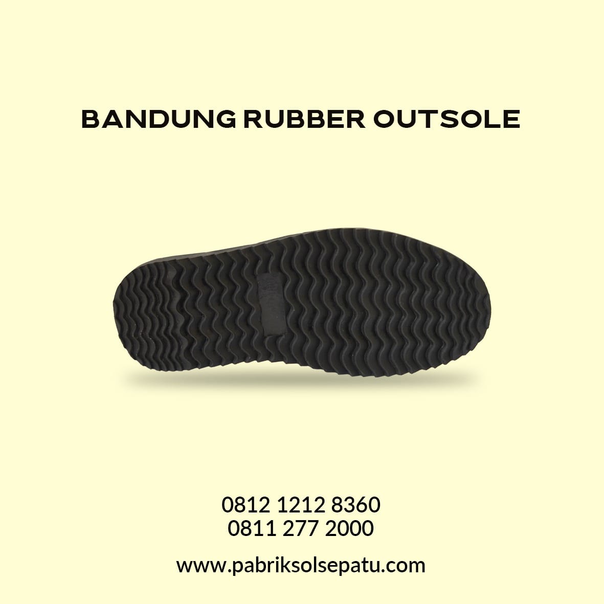 sol sepatu karet 236